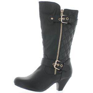 Static Footwear Pauline-39 Black Pu ChildG boots 3 NEW